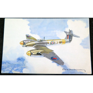 Carte postale dessin de WHIRLWIND avions de Guerre 39-45 EAEC PARIS