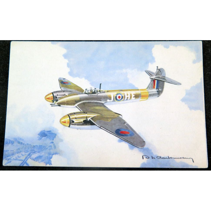 Carte postale dessin de WHIRLWIND avions de Guerre 39-45 EAEC PARIS