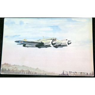 Carte postale dessin de BEAUFIGHTER avions de Guerre 39-45 EAEC PARIS