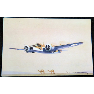Carte postale dessin de BLENHEIM avions de Guerre 39-45 EAEC PARIS