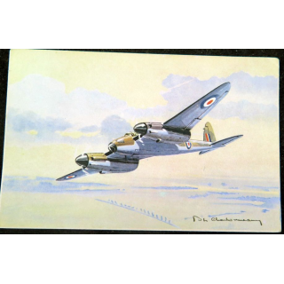 Carte postale dessin de MOSQUITO avions de Guerre 39-45 EAEC PARIS