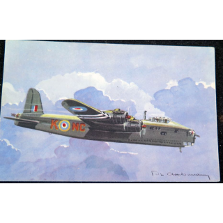 Carte postale dessin de STIRLING avions de Guerre 39-45 EAEC PARIS