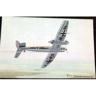 Carte postale dessin de ASSIMETRIQUE avions de Guerre 39-45 EAEC PARIS