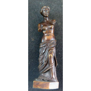 Statue en bronze de la Vénus de Milo de 14 cm de hauteur