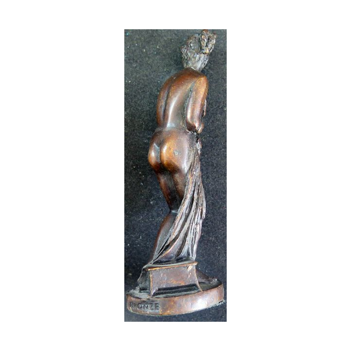 Statue en bronze de la Vénus Italica de Canova de 14,5 cm de hauteur