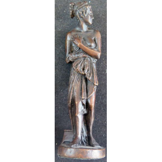Statue en bronze de la Vénus Italica de Canova de 14,5 cm de hauteur