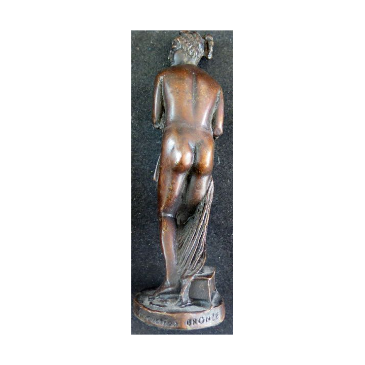 Statue en bronze de la Vénus Italica de Canova de 14,5 cm de hauteur