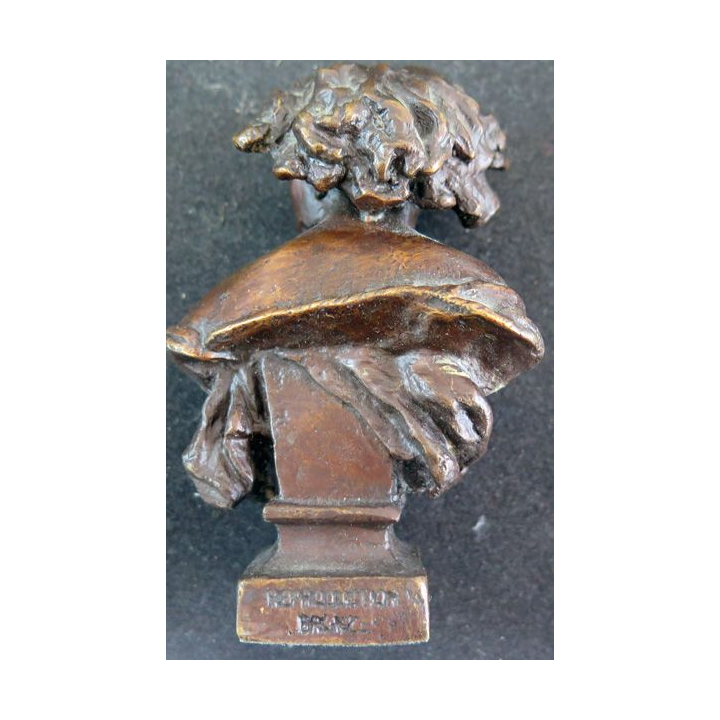 Statue en bronze Pourquoi naître esclave de 10 cm de hauteur