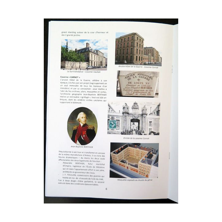 Bulletin de l'association musée du génie n° 45 de Juin 2022 avec document sur Versailles la future école du génie