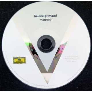 DISQUE CD Hélène Grimaud Memory