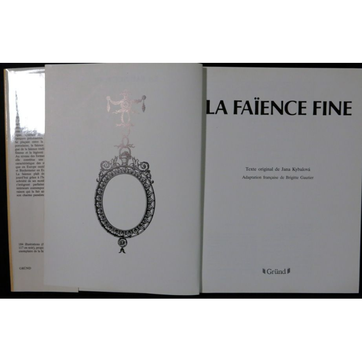 La faïence fine de Jana Kybalova & Brigitte Gautier aux Editions Gründ