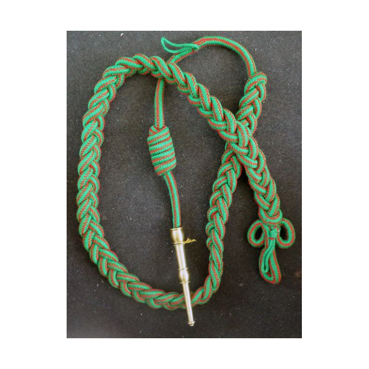 Fourragère de la croix de guerre 1914 - 18 aiguillette dorée (CG2)