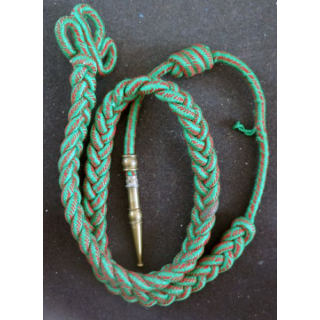 Fourragère de la croix de guerre 1914 - 18 aiguillette dorée (CG4)