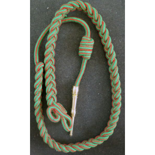 Fourragère de la croix de guerre 1914 - 18 aiguillette dorée