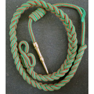Fourragère de la croix de guerre 1914 - 18 aiguillette dorée (CG9)