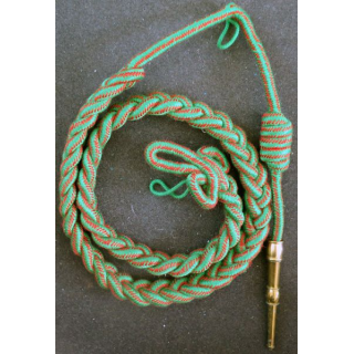 Fourragère de la croix de guerre 1914 - 18 aiguillette dorée (CG8)