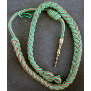 Fourragère de la croix de guerre 1914 - 18 aiguillette dorée (CG10)