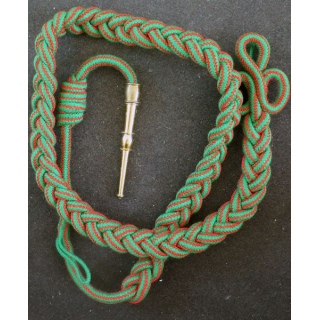 Fourragère de la croix de guerre 1914 - 18 aiguillette dorée (CG12)