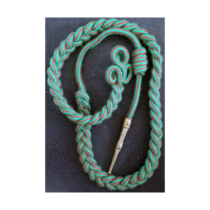 Fourragère de la croix de guerre 1914 - 18 aiguillette dorée (CG13)