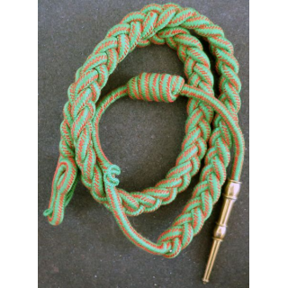 Fourragère de la croix de guerre 1914 - 18 aiguillette dorée (CG15)