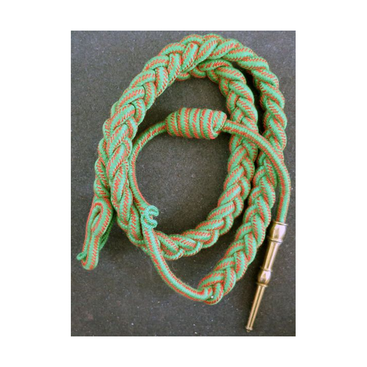Fourragère de la croix de guerre 1914 - 18 aiguillette dorée (CG15)