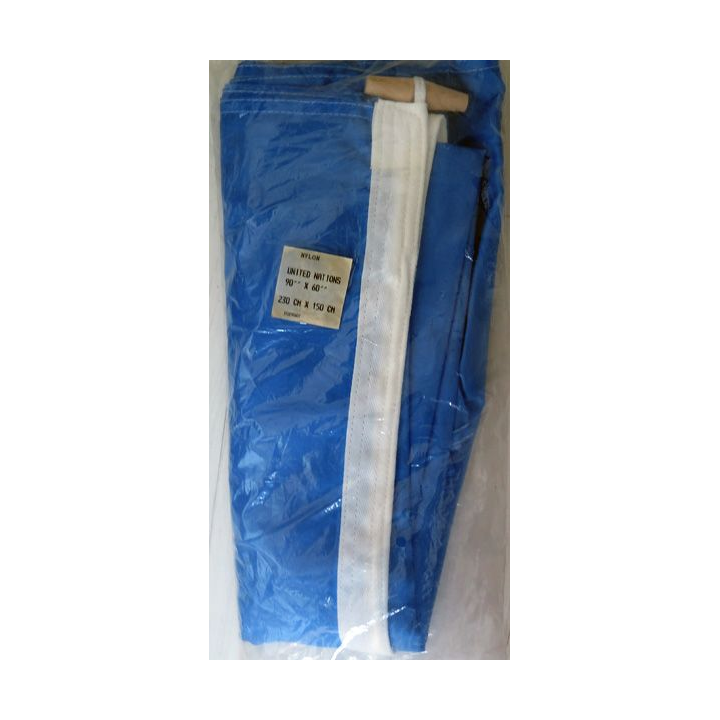 Grand Drapeau de l'ONU de 2,3 x 1,5 m en nylon