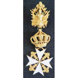 MALTE : belle copie de la Croix de chavalier Profès de l'Ordre de malte