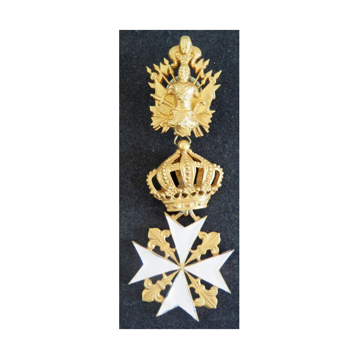 MALTE : belle copie de la Croix de chavalier Profès de l'Ordre de malte