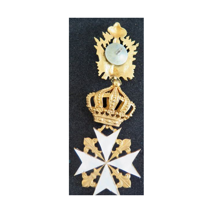 MALTE : belle copie de la Croix de chavalier Profès de l'Ordre de malte