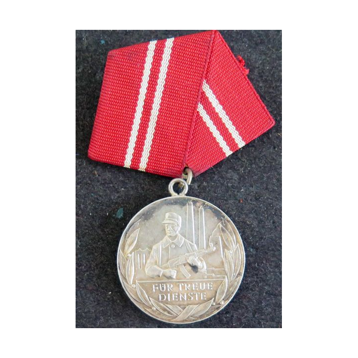 RDA : médaille d'argent pour les loyaux services dans les groupes de combat