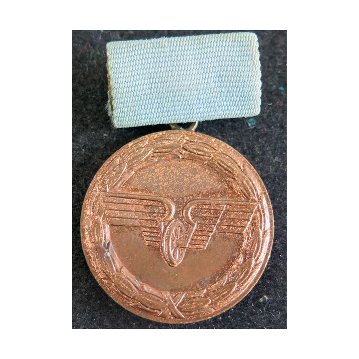 RDA : médaille pour services rfidèle dans les chemins de fer et services ferroviaires