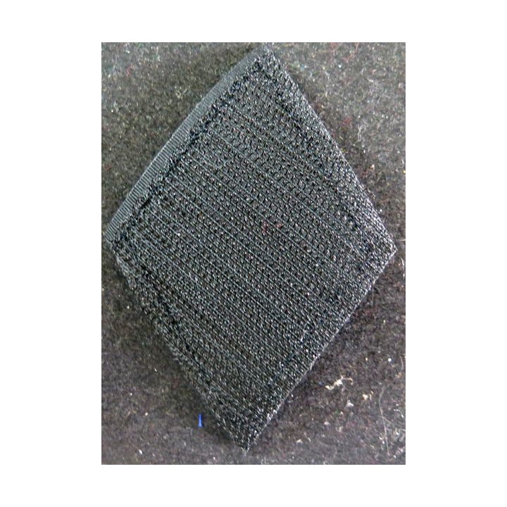 LOSANGE DE BRAS MODÈLE 45 : 2° régiment de hussards troupe 2 bleu clair sur velcro