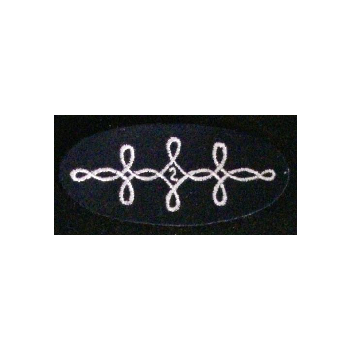 2° RH : insigne de la hongroise du 2° régiment de hussards