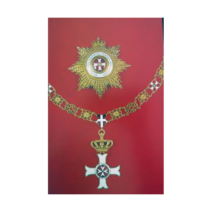 Ordensinsignien und auszeichnungen des souveränen malteser-ritterordens