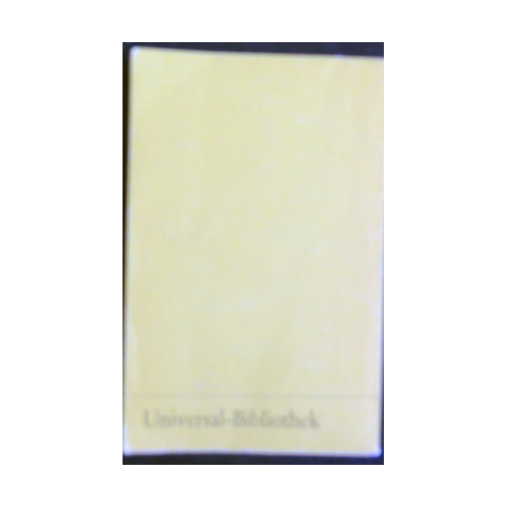 Undine de F; De la Motte Fouqué Editions Reclam