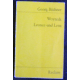 Woyzeck Leonce und Lena de Georg Büchner Editions Reclam
