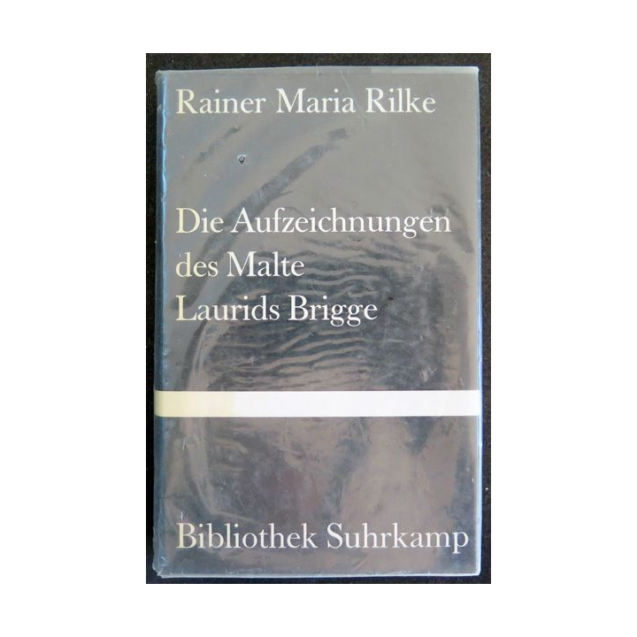 Die Aufzeichnungen des Malte Laurids Brigge de Rainer Maria Rilke bibliothek Suhrkamp