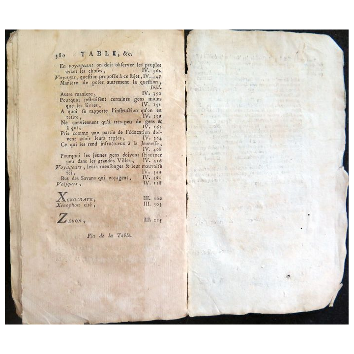 Emile ou de l'éducation par Jean-Jacques Rousseau Tome troisième 1791