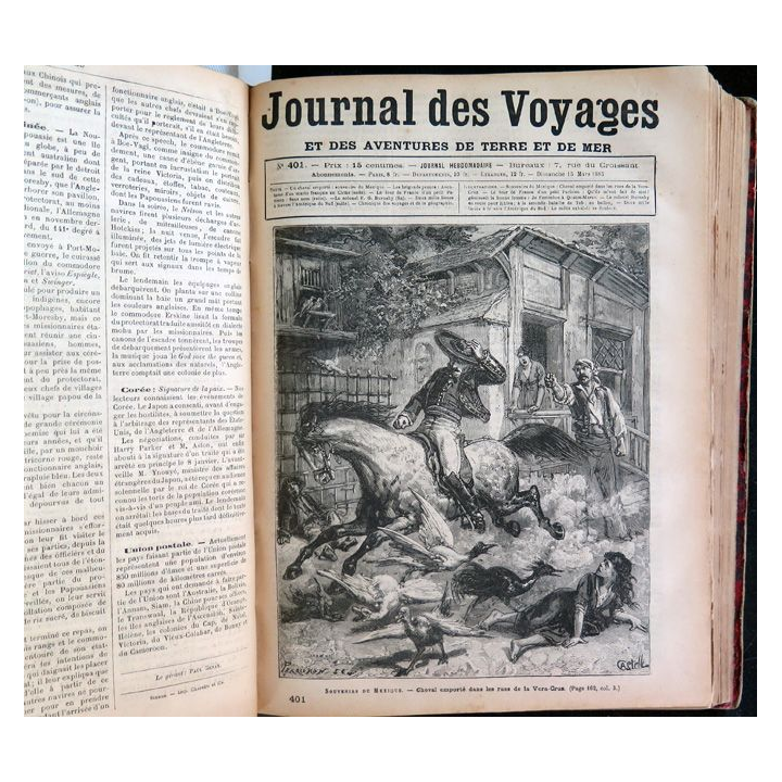 Journal des voyages Tome seizième janvier à juin 1885