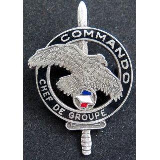 CNEC : Insigne de brevet Chef de groupe commando