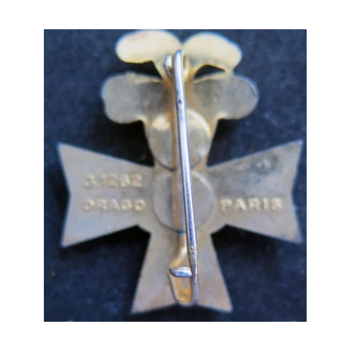 CIDB : insigne métallique du centre d'instruction des divisions blindées de fabrication Drago G. 1262