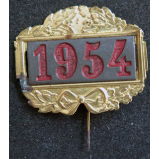 insigne de conscrit 1954