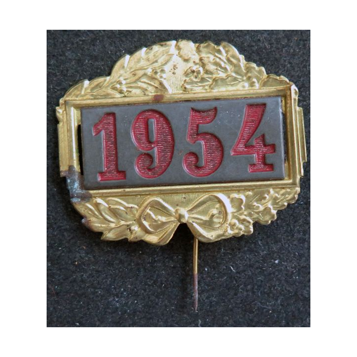 insigne de conscrit 1954