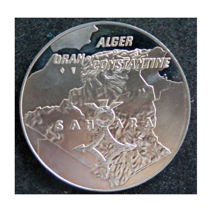 Médaille argentée Hommage aux combattants d'Algérie 1954 1962