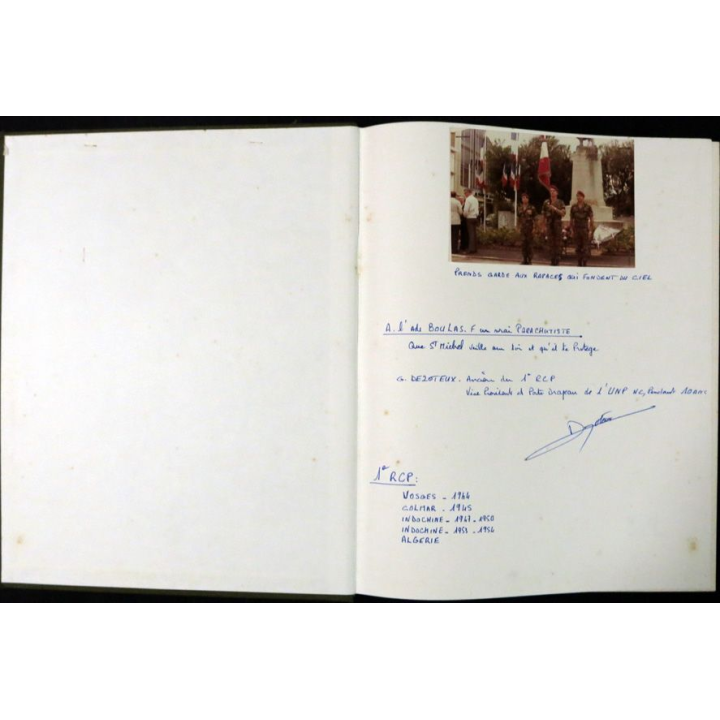 Histoire mondiale des parachutistes de Pierre Sergent aux éditions SPL 1974
