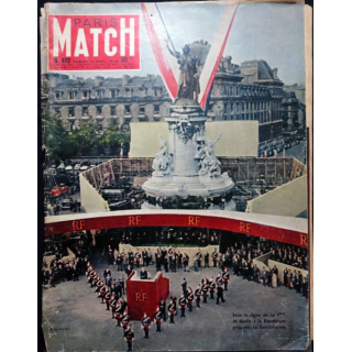 Magazine Paris Match N° 492 du 13 septembre 1958