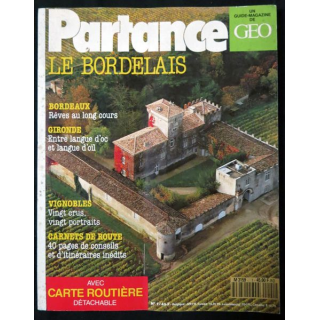 Guide magazine de Géo Partance Le Bordelais aux editions Prisma Presse