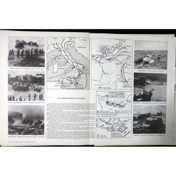 La documentation Photographique N° 5 - 228 à 5 - 230 de J.L Crémieux & Brilhac La documentation française 1962