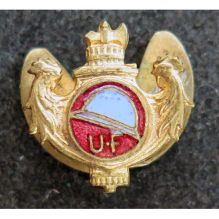 UF : insigne de boutonnière d'anciens combattants de la Grande Guerre de Bargas Paris