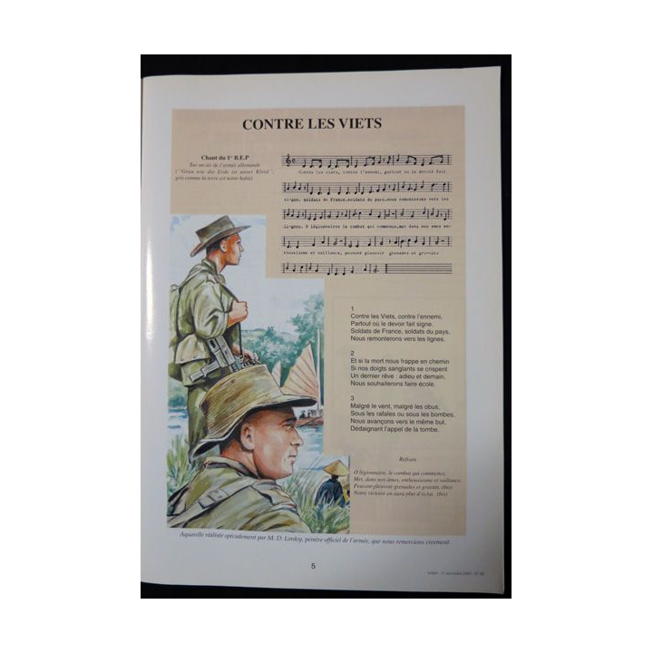 Revue : Musée de l'Infanterie 1° semestre 2004 N° 46 de l'A.A.M.I. EAI